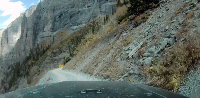 Driving Black Bear Pass